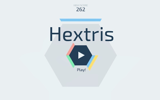 Hextris Hexagon Puzzle Game