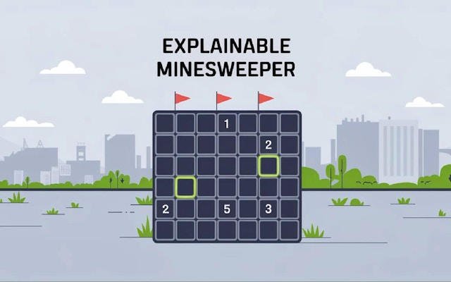 Explainable projectilesweeper - Logic Puzzle Game