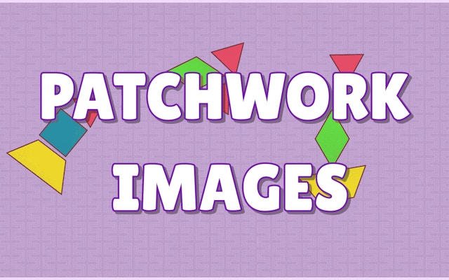 Patchwork Images: Geometric Puzzle Game