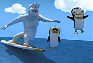 Yeti's Big Wave Surfing Adventure