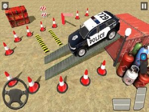 Police Car Parking Simulator 3D