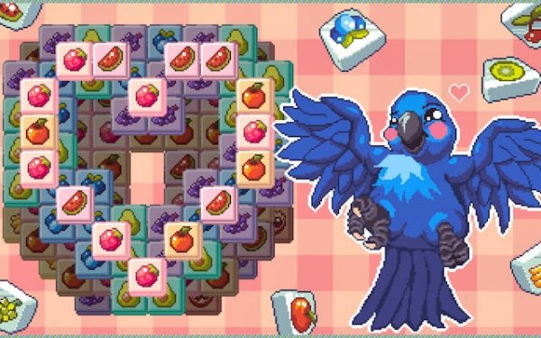 Parrot Fruit Match Puzzle