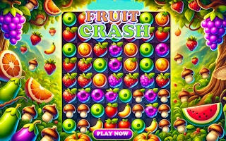 Fruit Crash - Juicy Puzzle Match Game