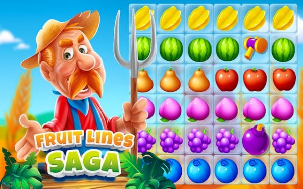 Fruit Lines Puzzle