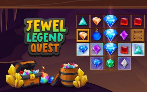 Jewel Legend Quest: Diamond Match Puzzle
