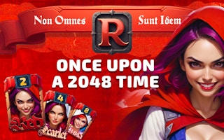 Red 2048: Enchanted Forest Puzzle Adventure