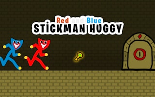 Red and Blue Stickman Huggy - Ludoryx free online game