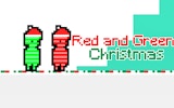 Red and Green Christmas: Portal Jump Adventure - Puzzle Platformer