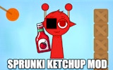 Sprunki Ketchup Blob Physics Puzzle