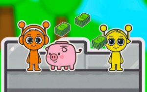 Sprunky Rich Brothers: Piggy Bank Battle Arcade Game