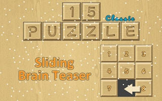 15 Puzzle Classic: Wooden Block Brain Game