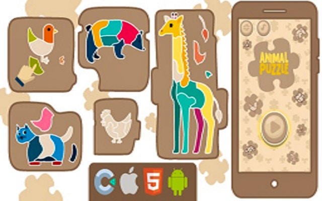 Animal Puzzle Jigsaw Game