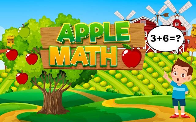 Apple Math - Fun Educational Math Game