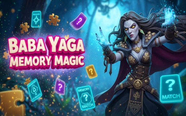 Baba Yaga Memory Magic: Brain Training Card Game Online