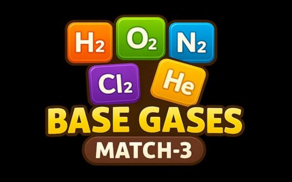 Base Gases Match-3 Puzzle Game Online