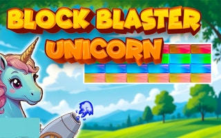 Block Blaster Unicorn Puzzle Game