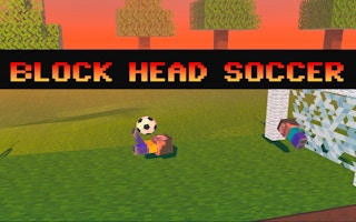 Block Head Soccer - Fun Football Game