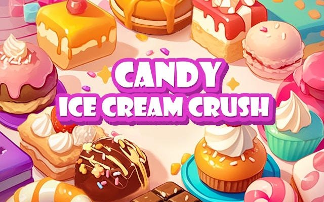 Candy Ice Cream Crush - Match 3 Puzzle Game