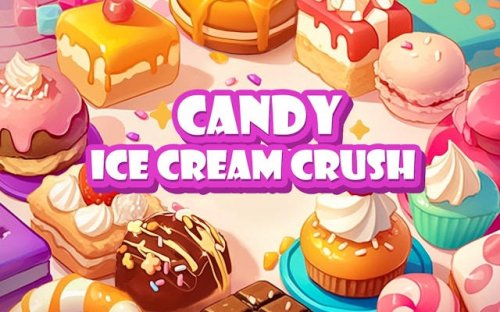 Candy Ice Cream Crush - Match 3 Puzzle Game