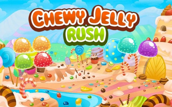 Chewy Jelly Rush: Match 3 Puzzle Game Online