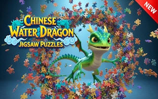 Chinese Water Dragon Jigsaw Puzzles - Sliding Tile Game