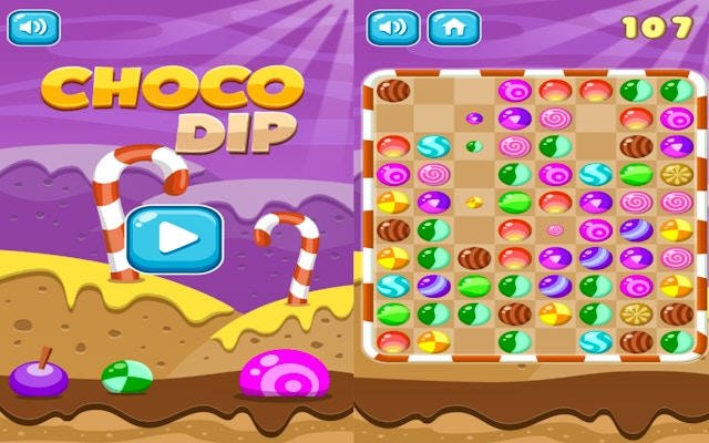 Choco Dip: Candy Match Puzzle