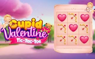 Cupid Valentine Tic Tac Toe - Free Online Puzzle Game