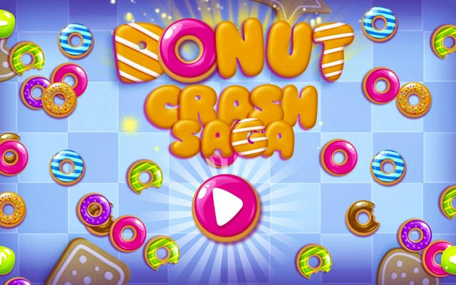 Donut Crash Saga: Match 3 Puzzle Game
