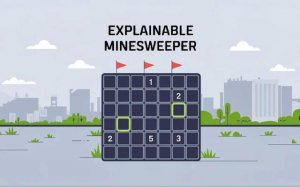 Explainable Projectilesweeper - Logic Puzzle Game Online Puzzle Game