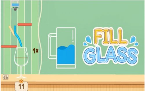 Fill Glass - Water Pouring Puzzle Game