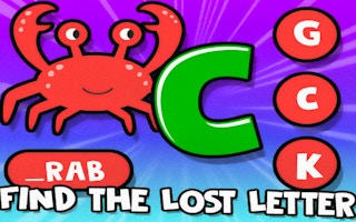 Find The Lost Letter - Kids Alphacasual game Matching Game