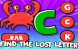 Find The Lost Letter - Kids Alphabet Matching Game Online - Puzzle Game