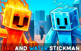 Fire and Water Stickman: Portal Escape