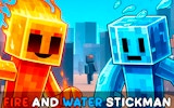 Fire and Water Stickman: Portal Escape Online Arcade Game