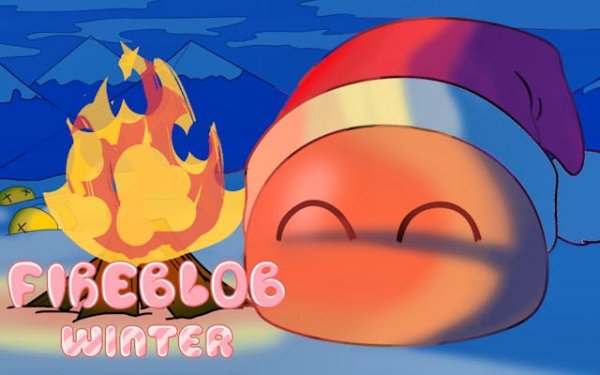 FireBlob Winter: Puzzle Platformer Online Game