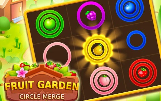 Fruit Garden: Circle Merge Puzzle Game
