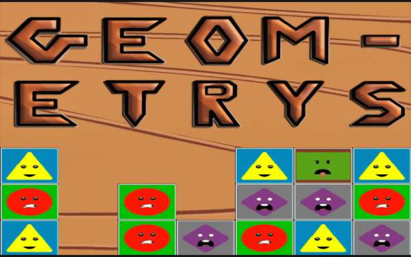 Geom-etrys: Shape Match Puzzle Online Game