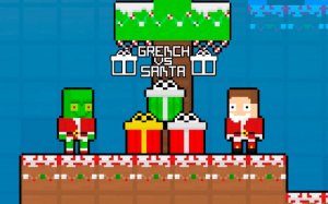 Grench vs Santa: Gift Grab Challenge Online Arcade Game