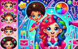 Kids Hair Salon Styling Game