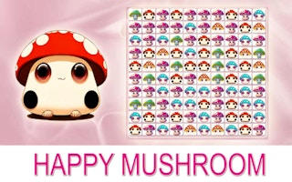 Happy Mushroom - Match & Pop Puzzle Game