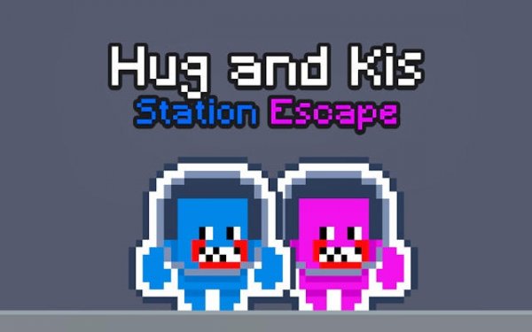 Hug and Kis Station Escape: Co-op Puzzle Game