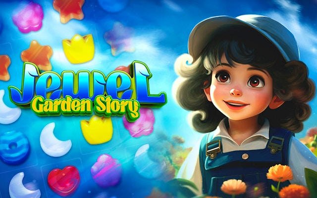 Jewel Garden Story - Match 3 Puzzle Game