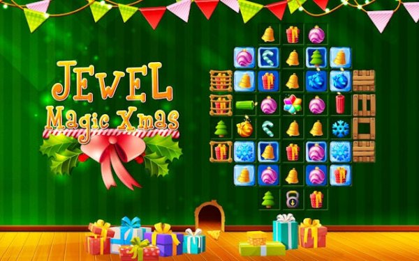 Jewel Magic Xmas: Christmas Match 3 Puzzle Game Online