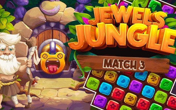 Jewels Jungle Puzzle Game Online