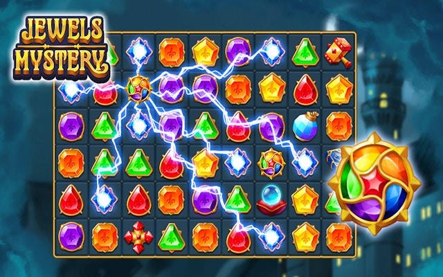 Jewels Mystery: Match 3 Puzzle Game