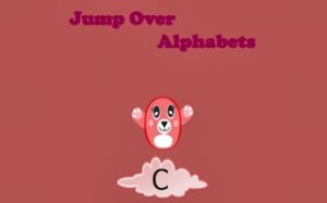 Alphabet Sky Hop Learning Game