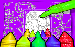 Creative Coloring Pages: Learning Game