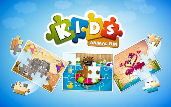 Kids Animal Fun Jigsaw Puzzle Online Game