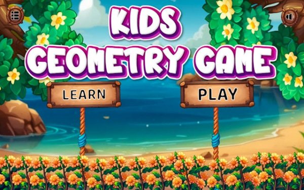 Kids Geometry Game: Shapes & Angles Online Puzzle