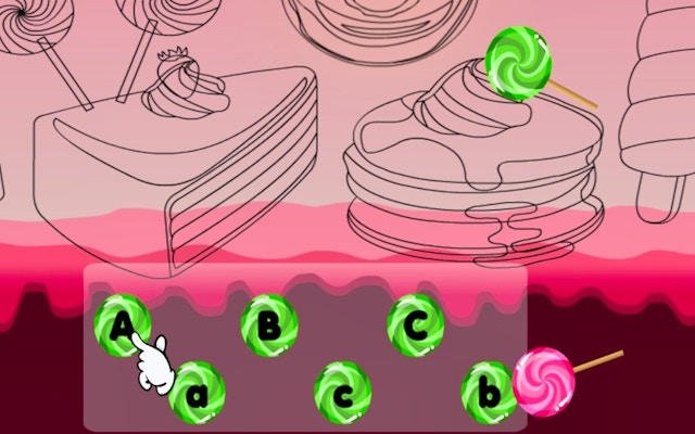 Letterland Lollipops: Alphacasual game Matching Game